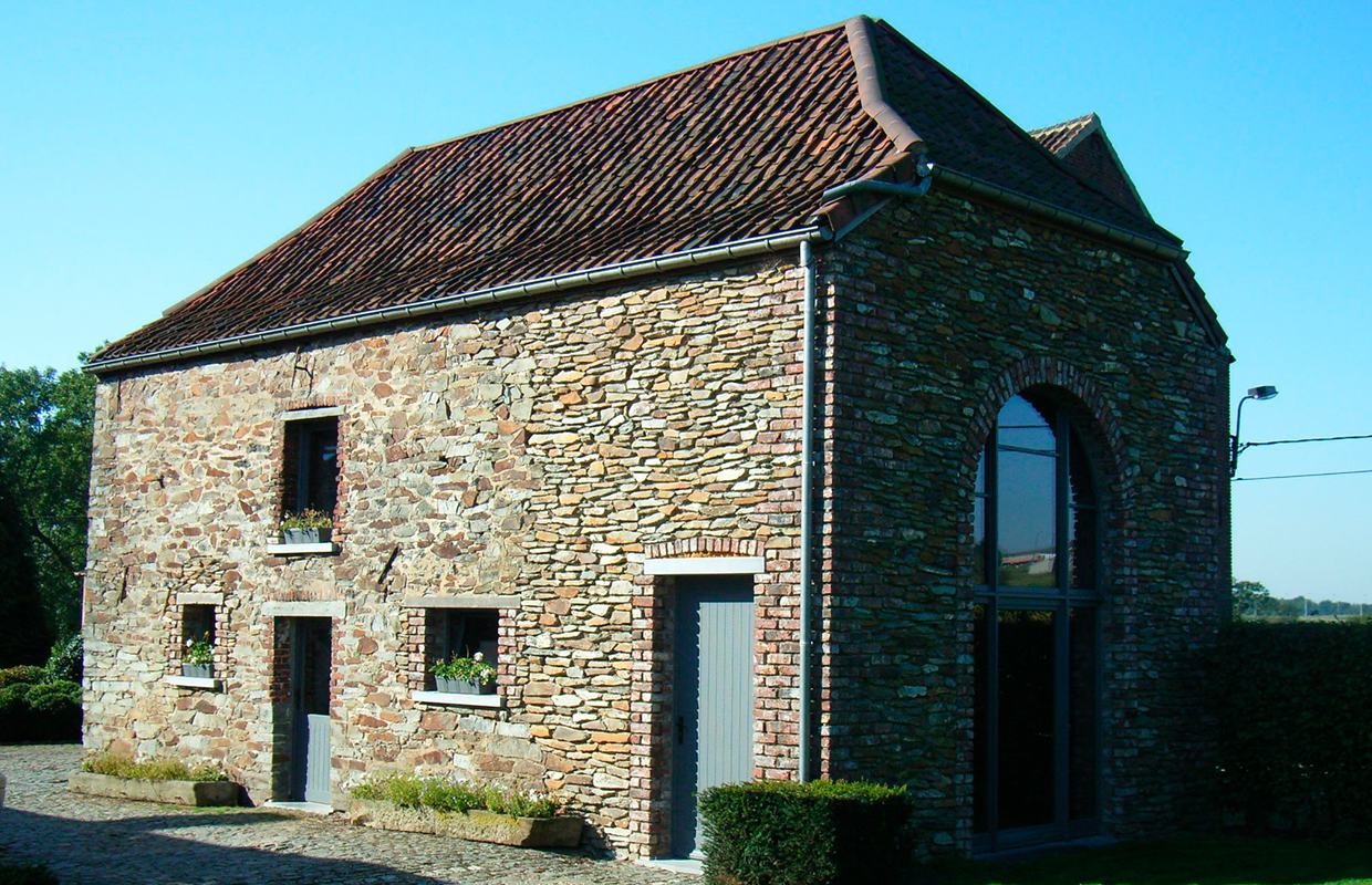 Photo d'une bâtiment rénové dans son style d'origine